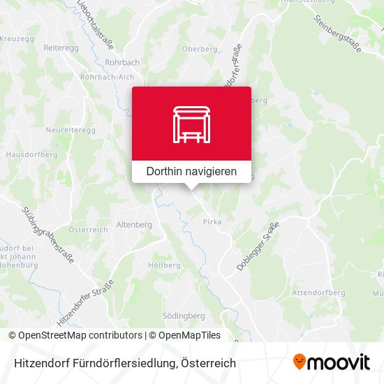 Hitzendorf Fürndörflersiedlung Karte
