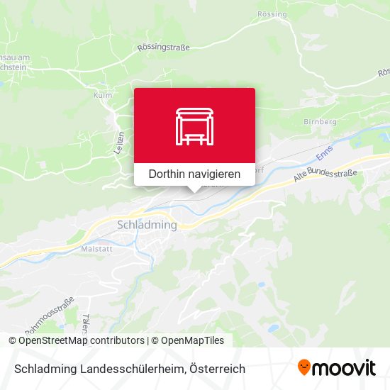 Schladming Landesschülerheim Karte