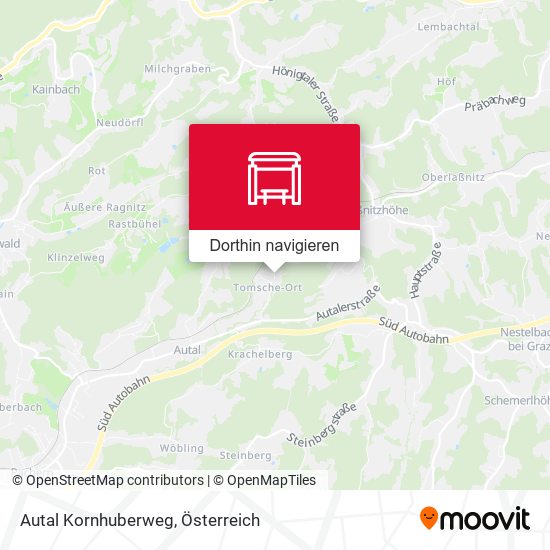 Autal Kornhuberweg Karte