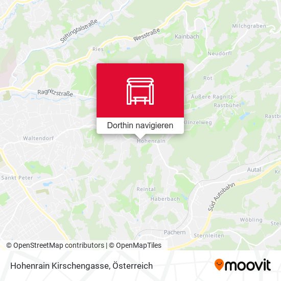 Hohenrain Kirschengasse Karte