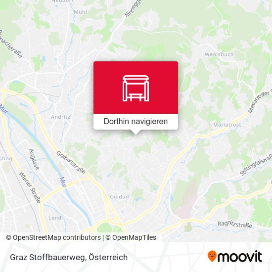 Graz Stoffbauerweg Karte