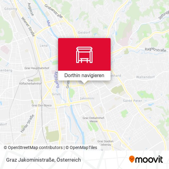 Graz Jakoministraße Karte