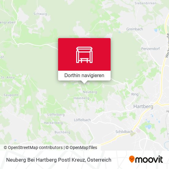 Neuberg Bei Hartberg Postl Kreuz Karte