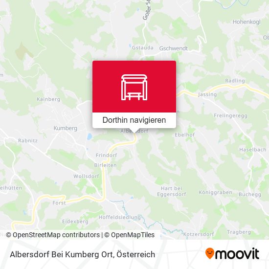 Albersdorf Bei Kumberg Ort Karte