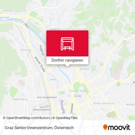 Graz Senior:Innenzentrum Karte