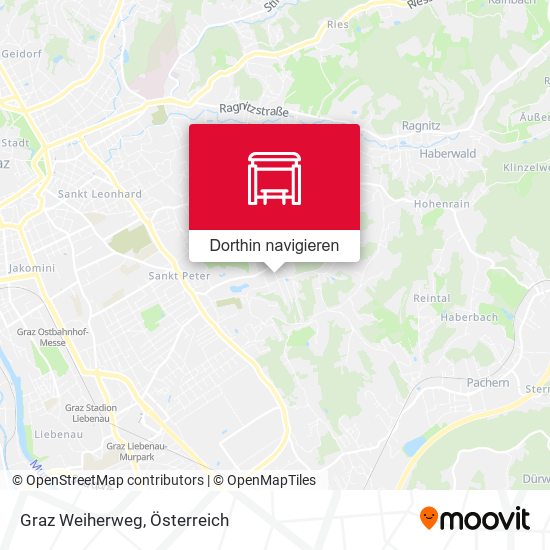 Graz Weiherweg Karte