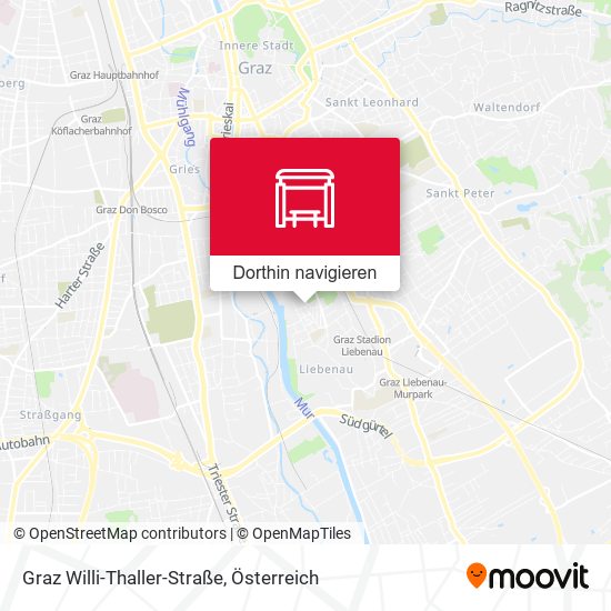 Graz Willi-Thaller-Straße Karte