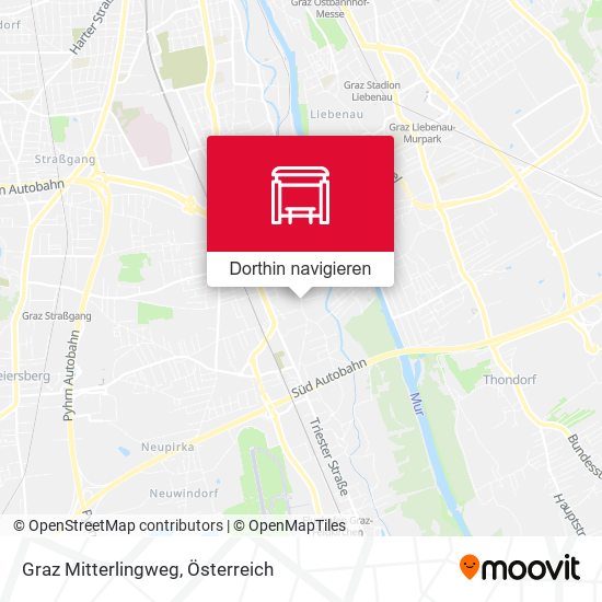 Graz Mitterlingweg Karte