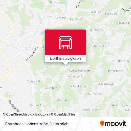 Grambach Höhenstraße Karte
