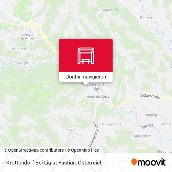 Krottendorf Bei Ligist Fastian Karte
