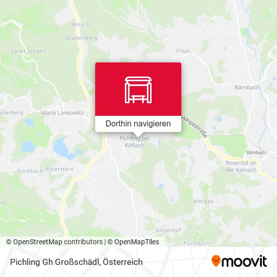 Pichling Gh Großschädl Karte