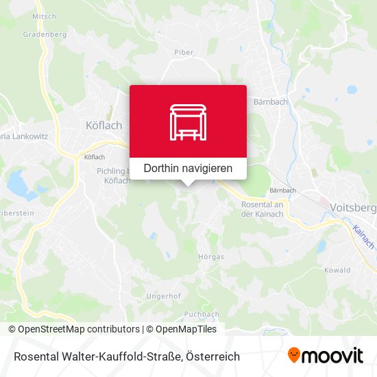 Rosental Walter-Kauffold-Straße Karte