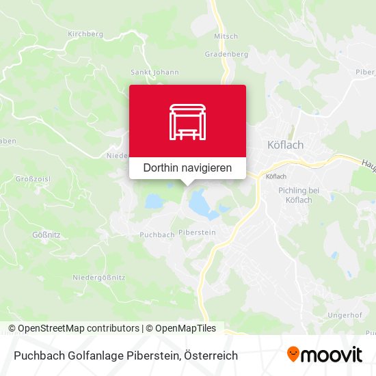 Puchbach Golfanlage Piberstein Karte