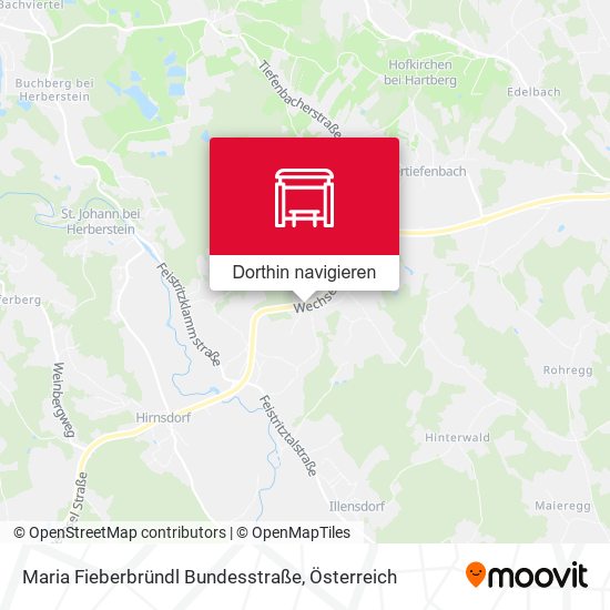 Maria Fieberbründl Bundesstraße Karte
