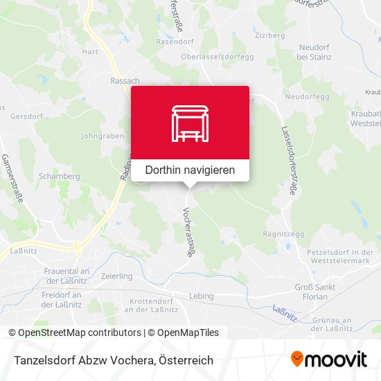 Tanzelsdorf Abzw Vochera Karte