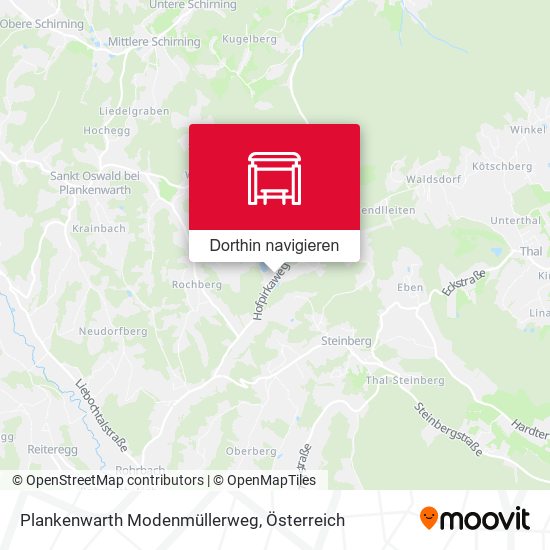 Plankenwarth Modenmüllerweg Karte