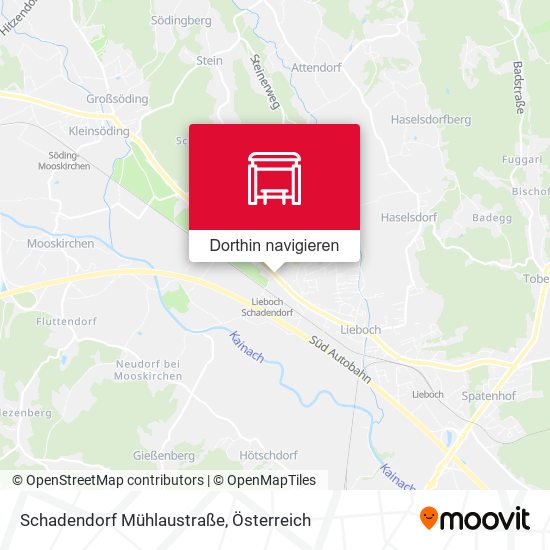 Schadendorf Mühlaustraße Karte