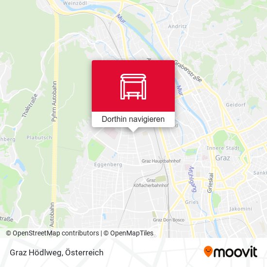 Graz Hödlweg Karte