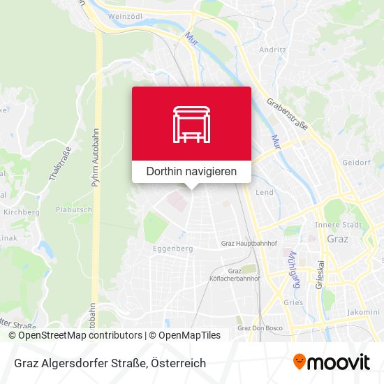 Graz Algersdorfer Straße Karte