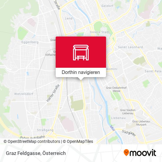 Graz Feldgasse Karte