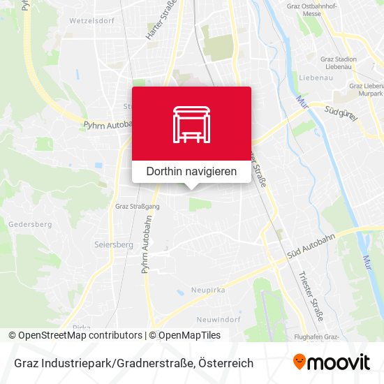 Graz Industriepark / Gradnerstraße Karte