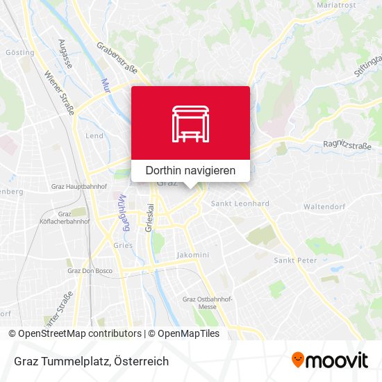 Graz Tummelplatz Karte