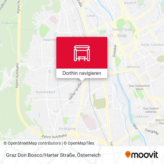 Graz Don Bosco/Harter Straße Karte