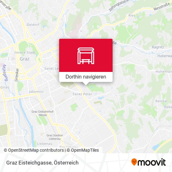 Graz Eisteichgasse Karte