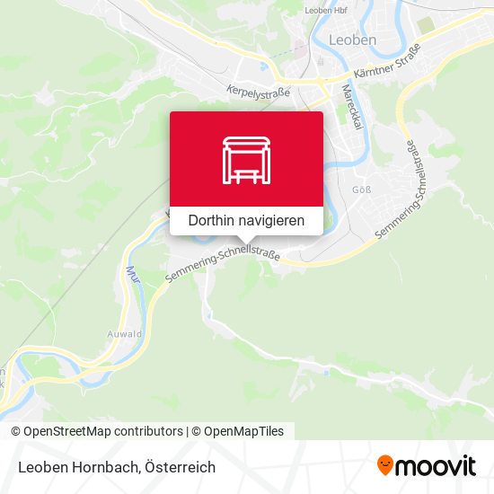 Leoben Hornbach Karte