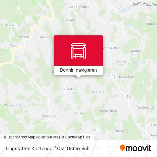 Lingstätten Klettendorf Ost Karte