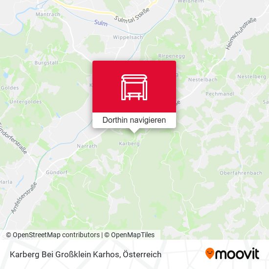 Karberg Bei Großklein Karhos Karte