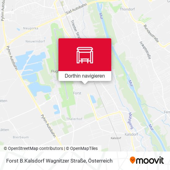 Forst B.Kalsdorf Wagnitzer Straße Karte