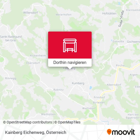 Kainberg Eichenweg Karte