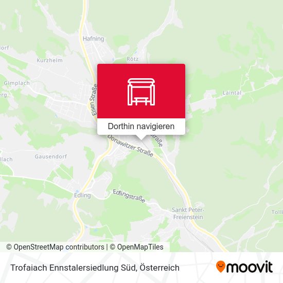 Trofaiach Ennstalersiedlung Süd Karte