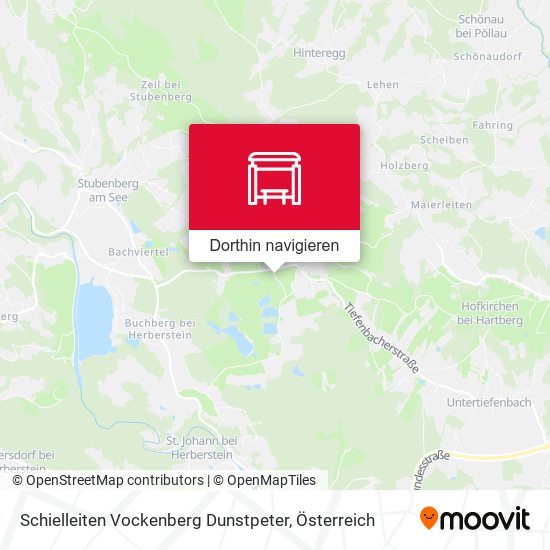 Schielleiten Vockenberg Dunstpeter Karte