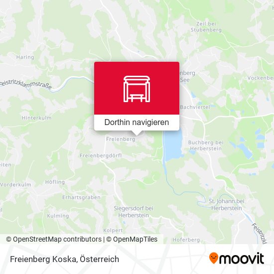 Freienberg Koska Karte