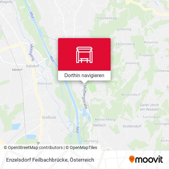 Enzelsdorf Feilbachbrücke Karte