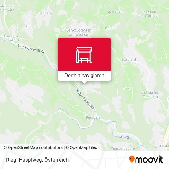 Riegl Hasplweg Karte