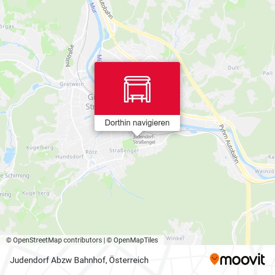 Judendorf Abzw Bahnhof Karte