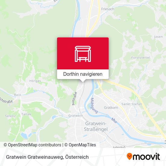 Gratwein Gratweinauweg Karte