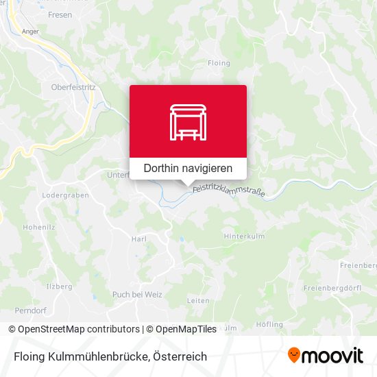 Floing Kulmmühlenbrücke Karte