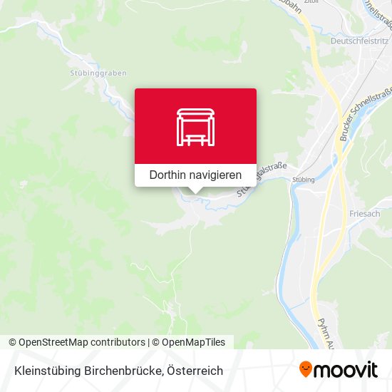 Kleinstübing Birchenbrücke Karte