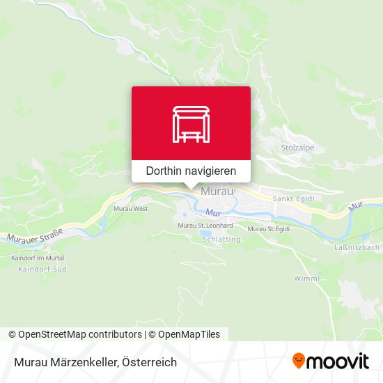 Murau Märzenkeller Karte