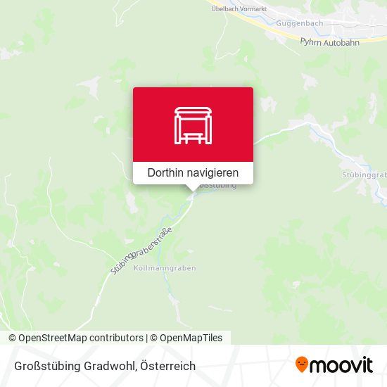 Großstübing Gradwohl Karte