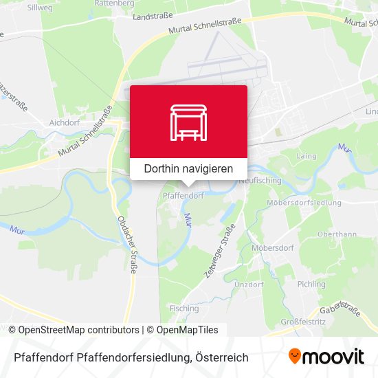 Pfaffendorf Pfaffendorfersiedlung Karte