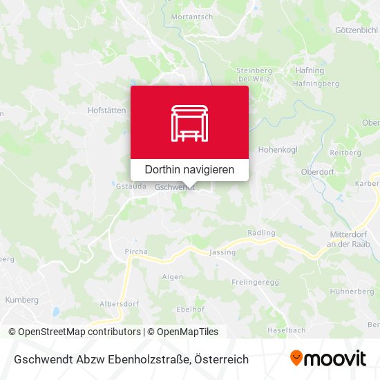 Gschwendt Abzw Ebenholzstraße Karte