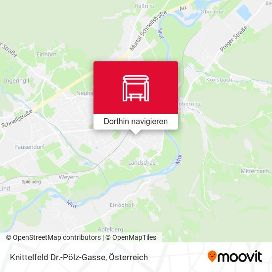 Knittelfeld Dr.-Pölz-Gasse Karte