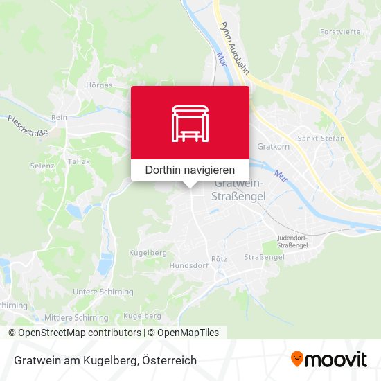 Gratwein am Kugelberg Karte