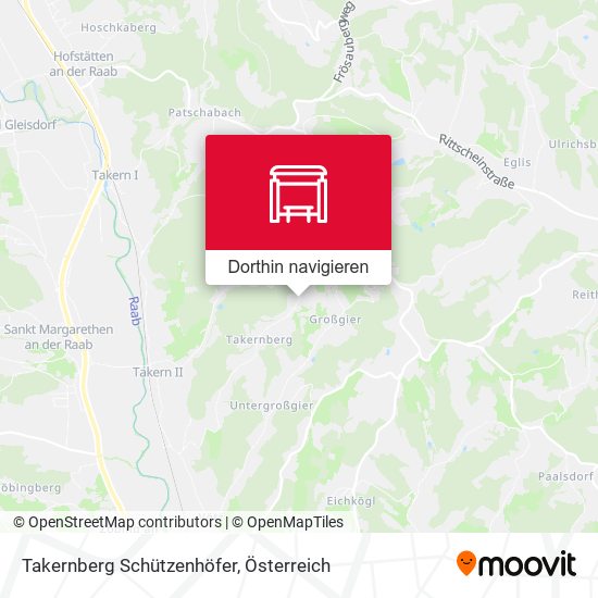 Takernberg Schützenhöfer Karte