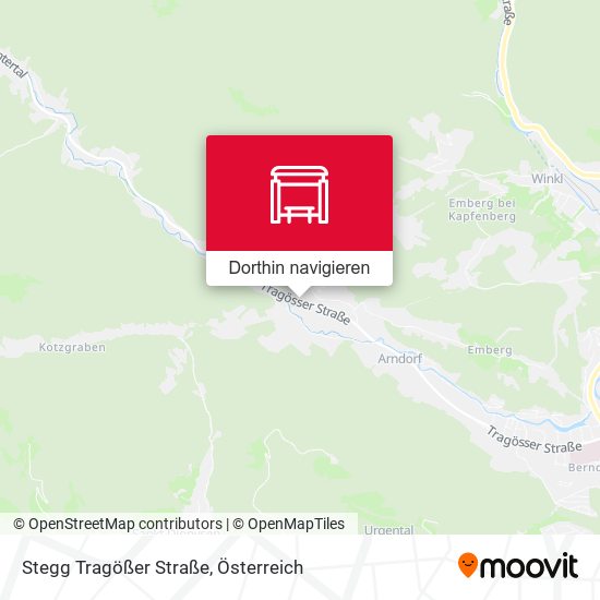 Stegg Tragößer Straße Karte